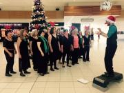Christmas Singing at Adelaide Airport 2015