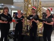 Christmas quartet 1 at the Myer Centre